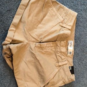 khaki shorts